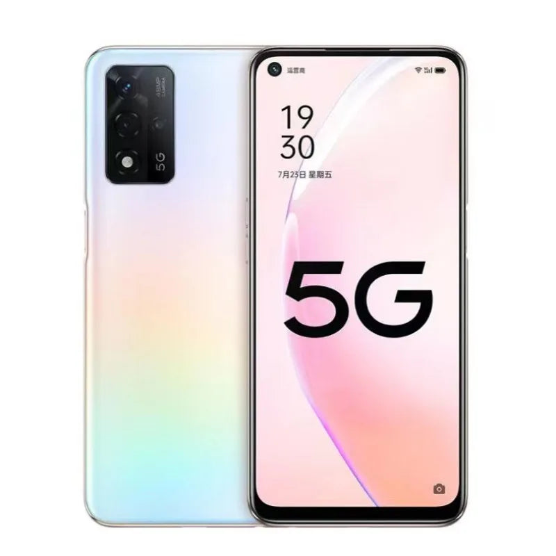 OPPO A93s Unlocked 5G Mobile Phone Dimensity 810 48MP AI Camera 5000mAh Battery 33W Fast Charge Android 11 Smartphone