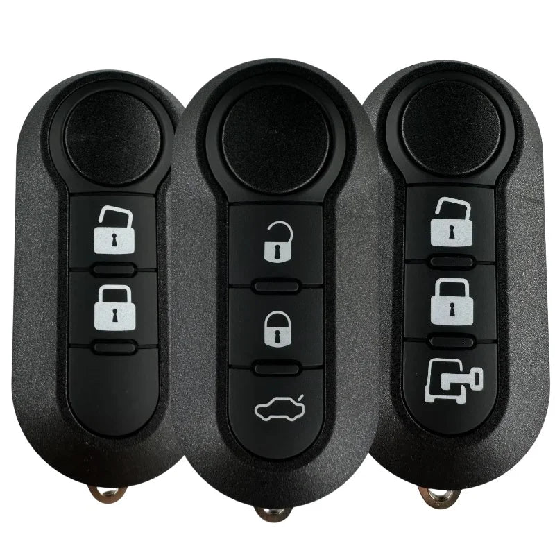Good Quality For Fiat 500 Panda Punto Bravo 3 Buttons  Car Key Remote Control Shell Blank Case Housing Fob Keyless SIP22 Blade