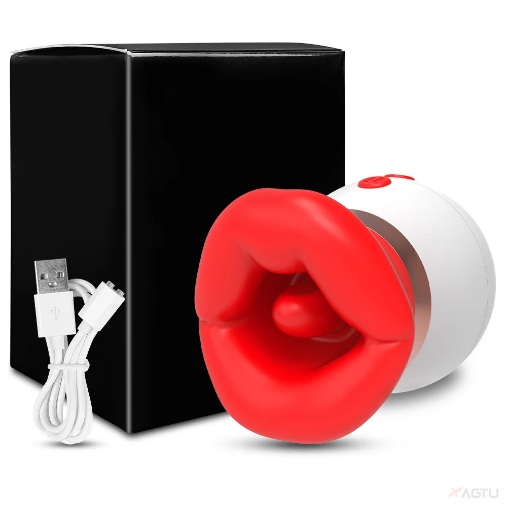 Powerful Swing Sucking Vibrator for Women Tongue Licking Clitoris Sucker Female Oral Nipple Stimulator Sex Toys for Adults Goods