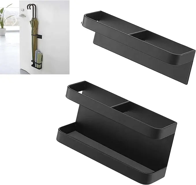 Umbrella Stand Holder Indoor Magnetic Space Saving Umbrella Stand No Punching Durable Height Adjusting Umbrella Holder Rack