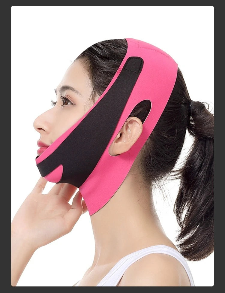 Lift V Face Bandage Tighten Double Chin Face Beauty Face Massager Slimming Face Device Elasticity Face Sculpting Bandage