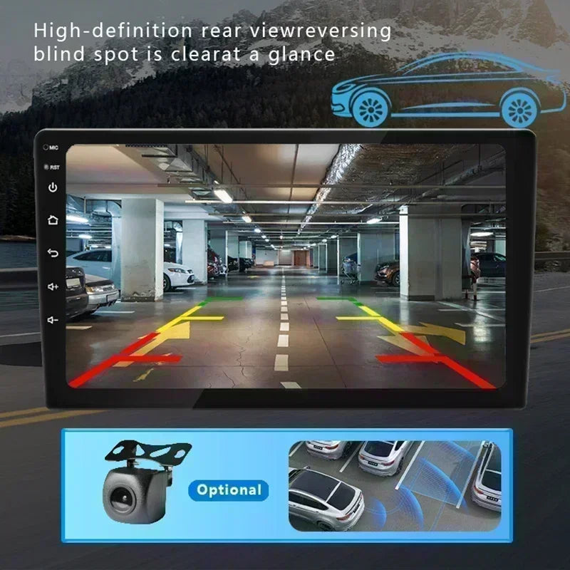 BOSSCAR Car Radio 2Din Android Carplay Universal 7"9"10" Touchscreen Multimedia Video Player Wireless GPS FM MP5 MP4 Autoradio