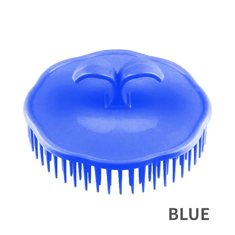 Head Massage Shampoo Brush Adult Scalp Massage Brush Men and Women Soft Glue Bathroom Shampoo Comb Long Hair Washing Hair Scalp