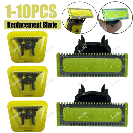 Electric Trimmer Shaver Replacement Kit for OneBlade Compatible with QP2520 QP2530 QP2630 QP6510 QP6520 QP2523 - New Model