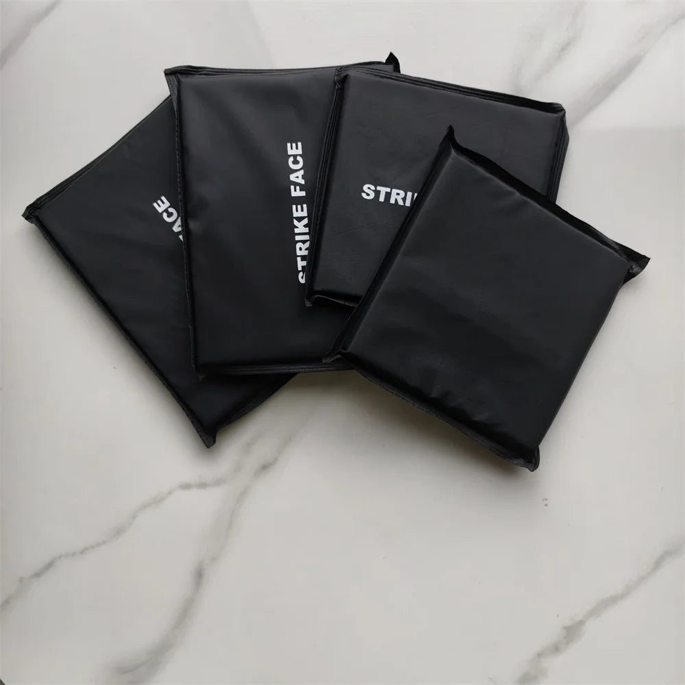 2PCS NIJ IIIA 3A 6''X8'' 6''X6'' Soft Armor Plate UHMWPE Ballistic Vest Bulletproof Backpack Ballistic Board  Waist Plate Panels
