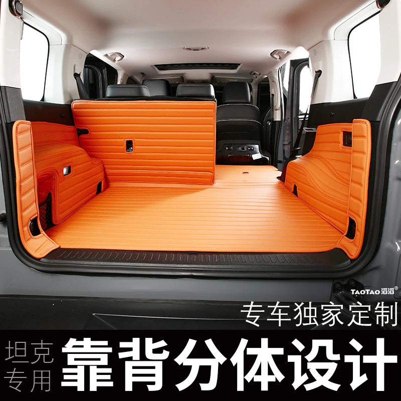 Custom Car Seat Covers Full Set Leather For Tank 300 2021 2022 2023 2024 Auto Interior Styling Protector Accesories Styling