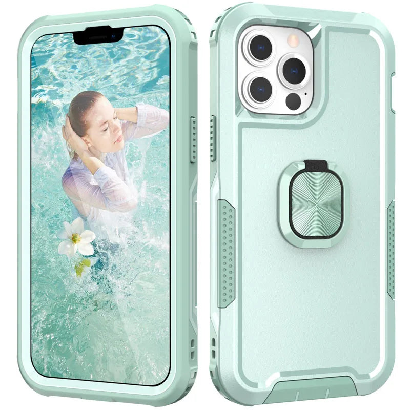 Magnetic Charging IP68 Waterproof Case For Apple iPhone 16 15 14 13 Pro Max Plus Drop proof Cover Diving Swim outdoor sport