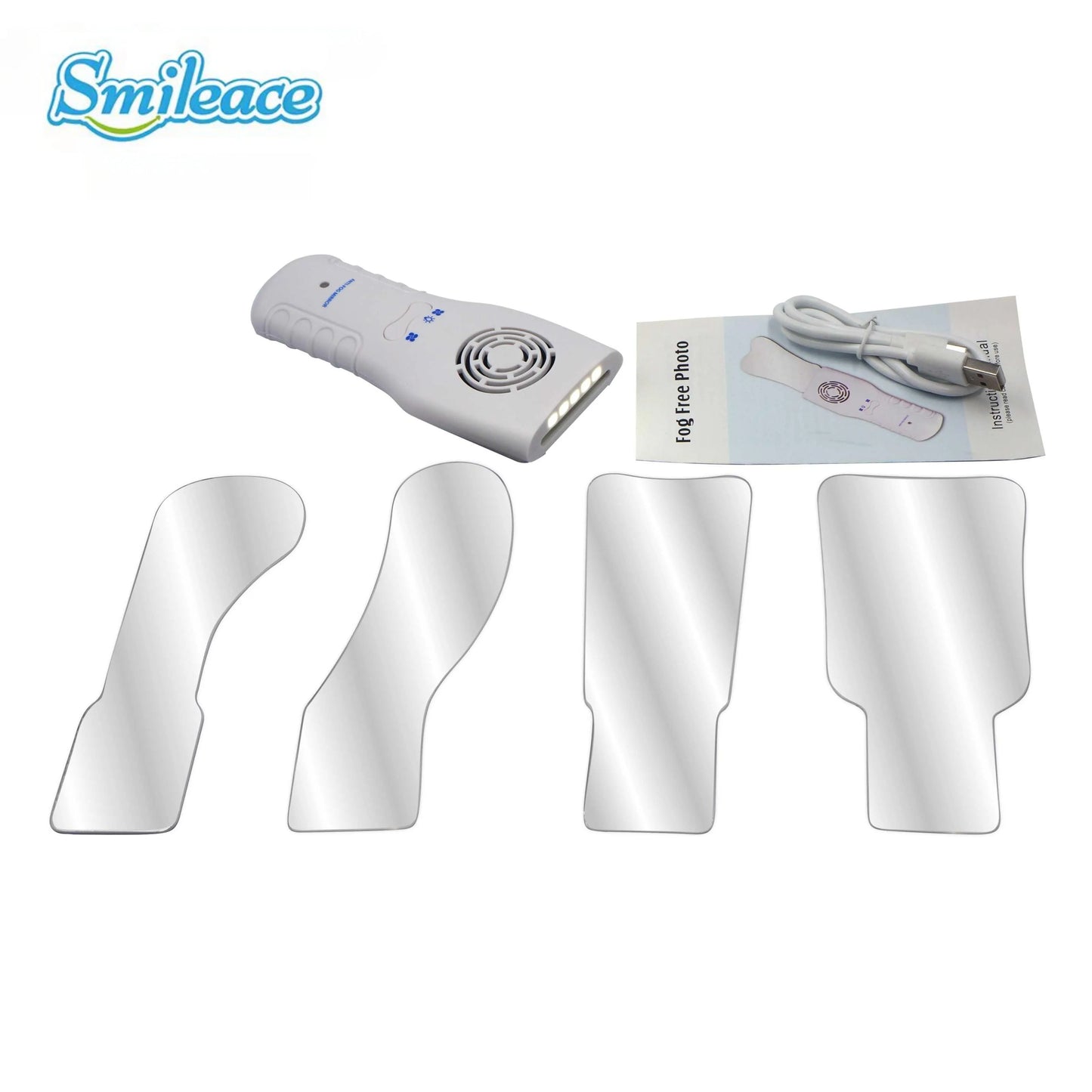 Dental Automatic Antifog Mirror for Oral Photography Reflector Defog Mirror Orthodontic Buccal Occlusal Lingual Dentist Supplies