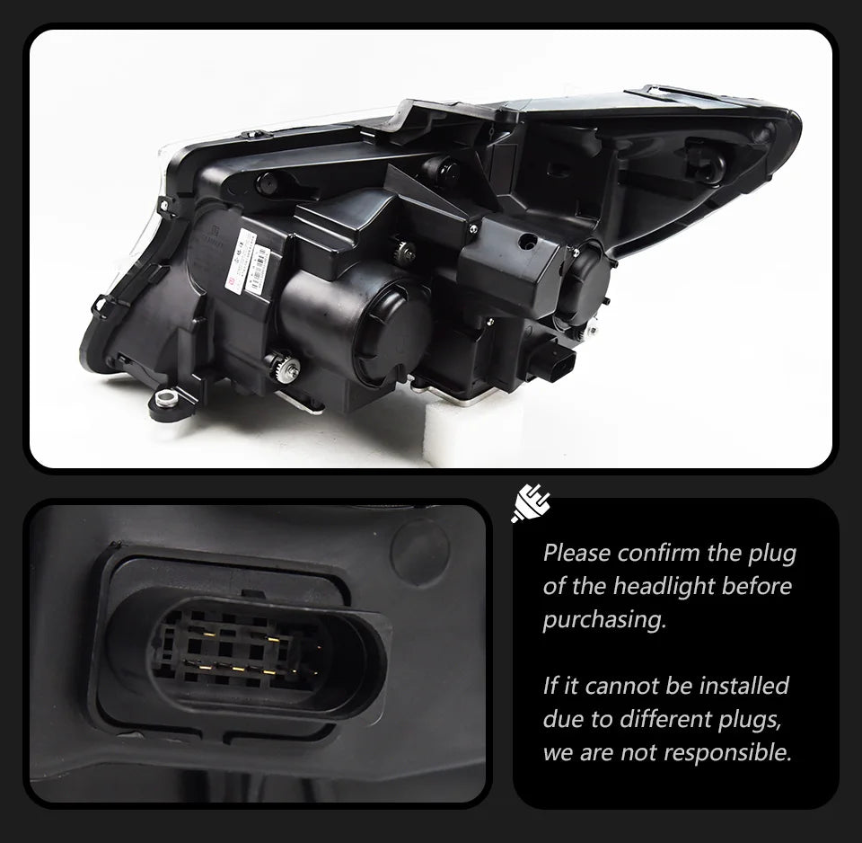 Auto Parts Headlights For  Benz VITO V Class Metris 2015-2019 latest Styling LED Dual Projector Car Accesorios Modified