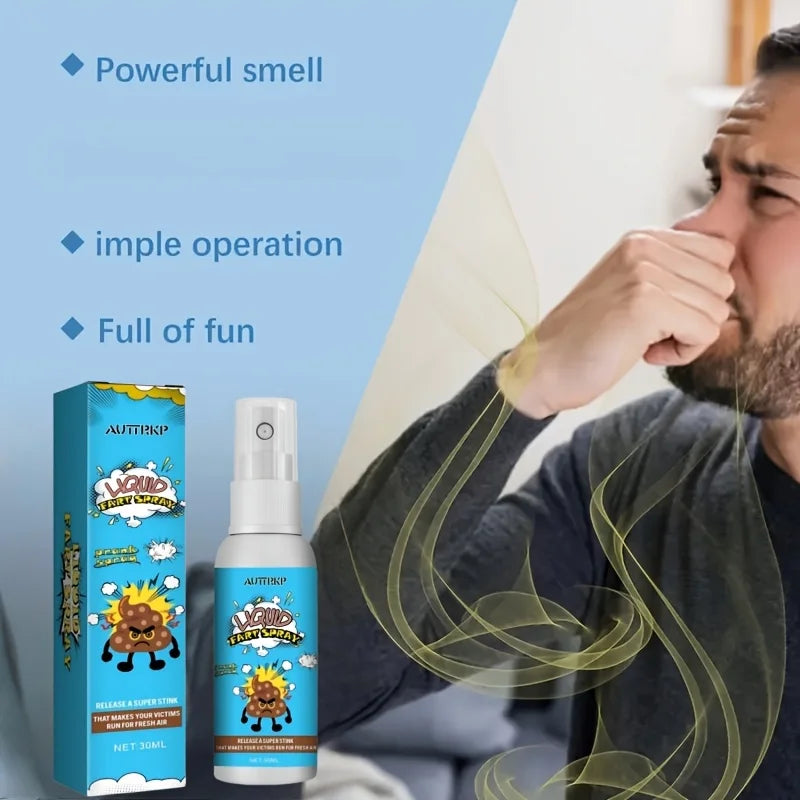 Funny Fart Spray Gas - Real Smelling Fart Gas for Pranks,Parties & Gag Gifts-Long-Lasting Stinky Spray Suitable,Novelty Joke Toy