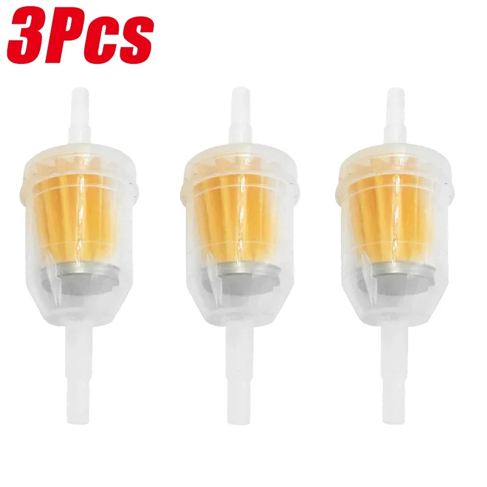 10Pcs Universal Gasoline Gas Fuel Filter Car Inner Fuel Filters Motorcycle Scooter Gasoline Oil Filter Tool Moto ATV Fuel Filter