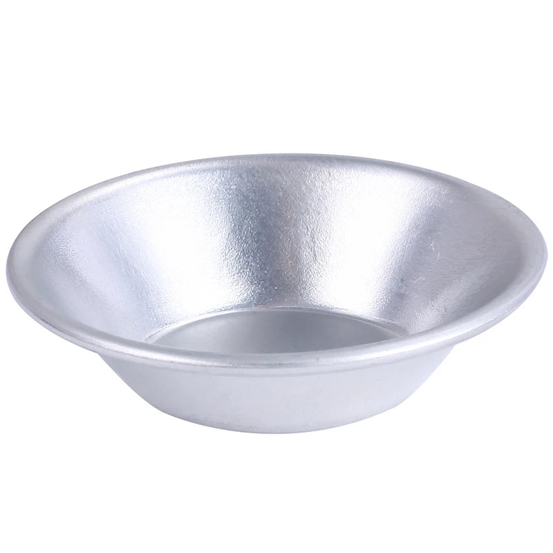 Reusable Aluminum Alloy Egg Tart Mold Baking Accessories Cookie Pudding Mould Mooncake Mold Baking Tools