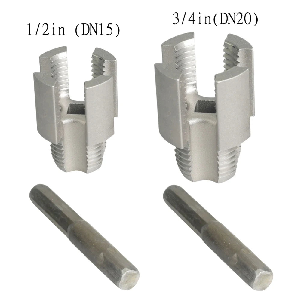 Integrated Internal and External Thread Pipe Threading Tool for 1/2-inch PPR Pipes with Taps and Dies for Thread Cutting
