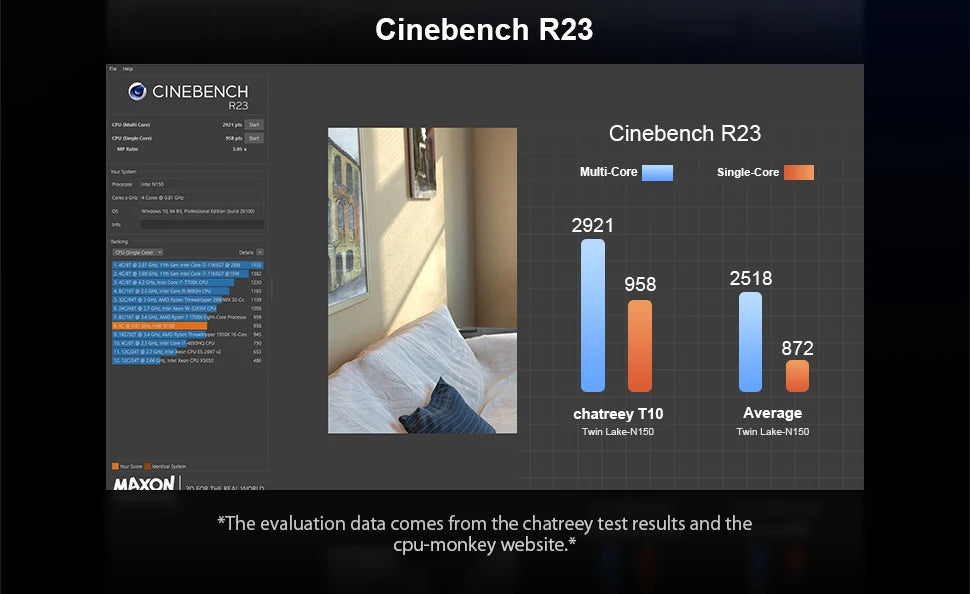 T10 Mini PC Intel Alder Lake N150 Windows 11 Ultra Small Pocket Computer 4K 60Hz Output  Wifi5 BT4.2