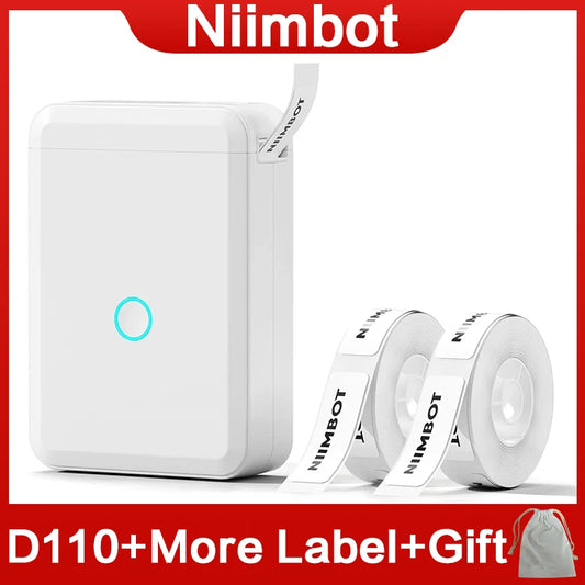 Niimbot D110 Mini Portable Printer Pocket Handheld Printer Thermal Price Label Sticker For Stickers Labeller Labeling Machine