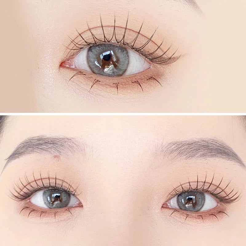 Dream Deer False Eyelashes A Type Eyelashes Upgraded Lash V-shaped 0.14mm Transparent Stem Soft Natural Eye Lashes Mink
