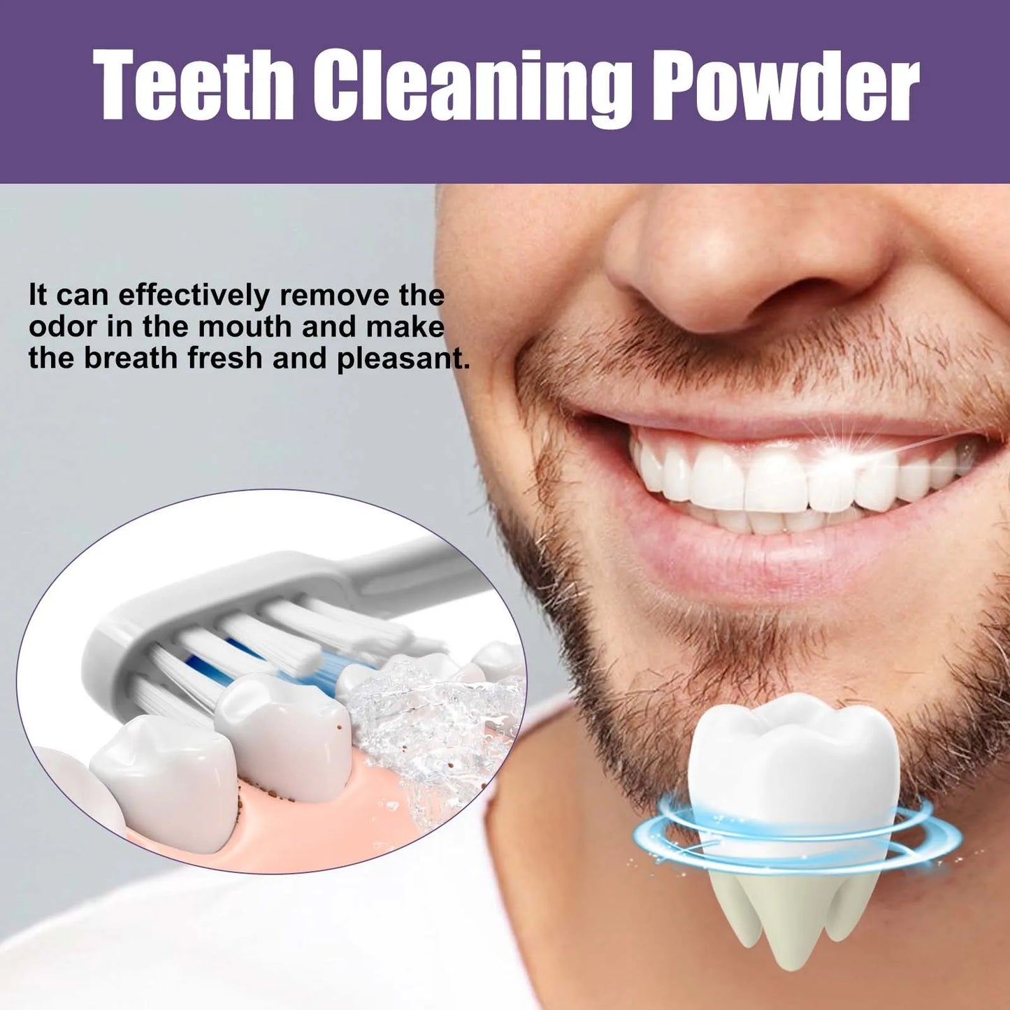 Teeth Whitening Powder Has A Whitening Effect, Which Is Effective For Deep Stains Tooth Whitening Care Product Healthy Gifts