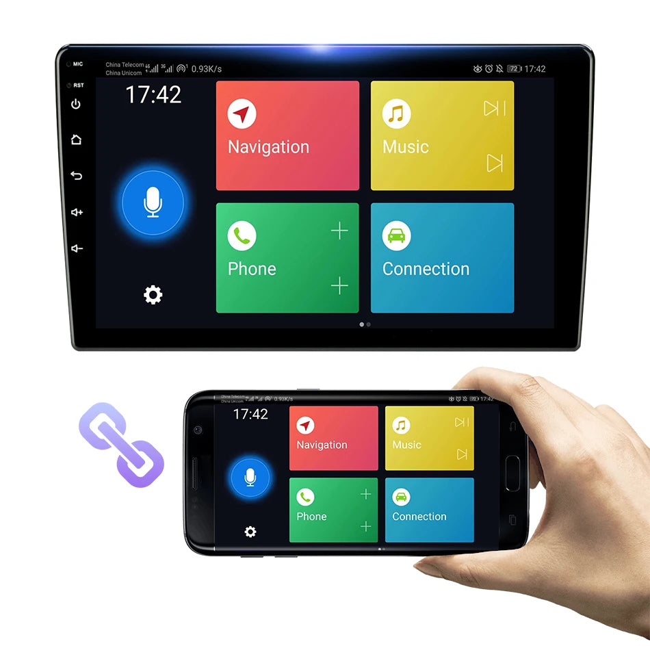 Android 12 Universal Car Radio for Nissan Kia Honda Toyota VW Multimedia Video Player 2Din Carplay GPS Navigaion 9/10" Head Unit