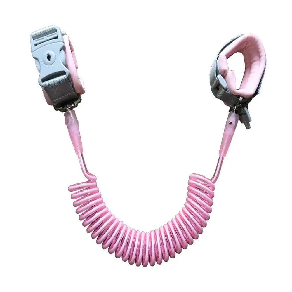 Accessories Steel Wire Cotton Cloth Toddler Baby Walkers Belt Anti-lost Wrist Link Band Baby Traction Rope Children Harness