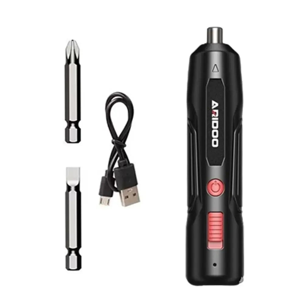 Ergonomic Electric Screwdriver Portable USB Charging Wireless Power Drill Pen Shaped Handyman Tool for Easy Holding