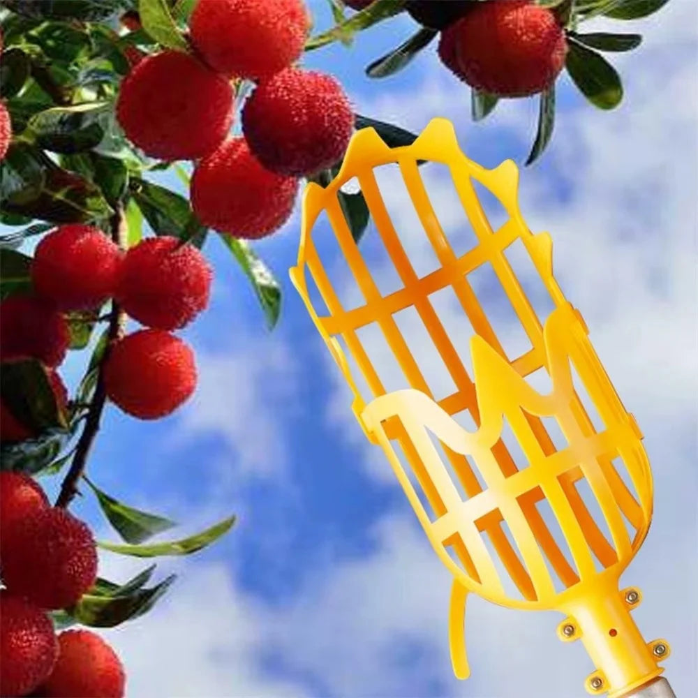 Farm Garden Hand Picking Tools Lightweight Reusable Convenient Fruit Catcher Apple Peach Picking Fruit Vegetable Picker Device