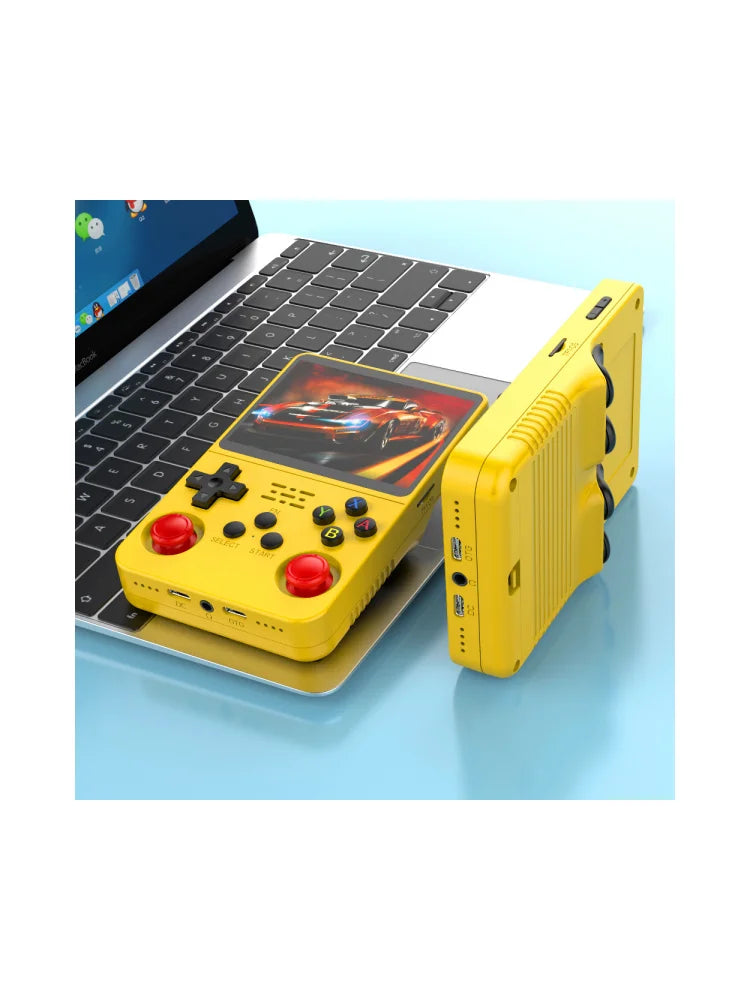 Open Source R36S Retro Handheld Video Game Console Linux System 3.5 Inch IPS Screen Portable Pocket Video Player 64GB Games