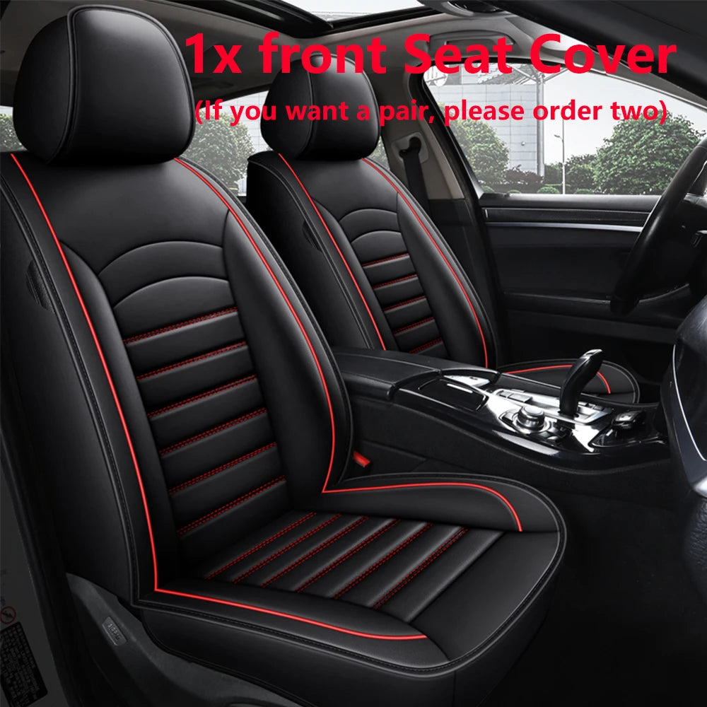 Black Car Seat Covers For Ford Focus 2 MK1 MK3 Mondeo MK4 Fiesta MK7 Fusion Kuga Ranger Explorer 5 Figo Taurus Auto Accessories