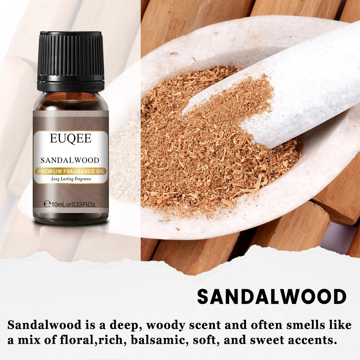 EUQEE 10ML Coconut Vanilla Bubble Gum Fragrance Oil For Making Candle, DIY Soap Coffee Cake Cedarwood Premium Aroma Oils