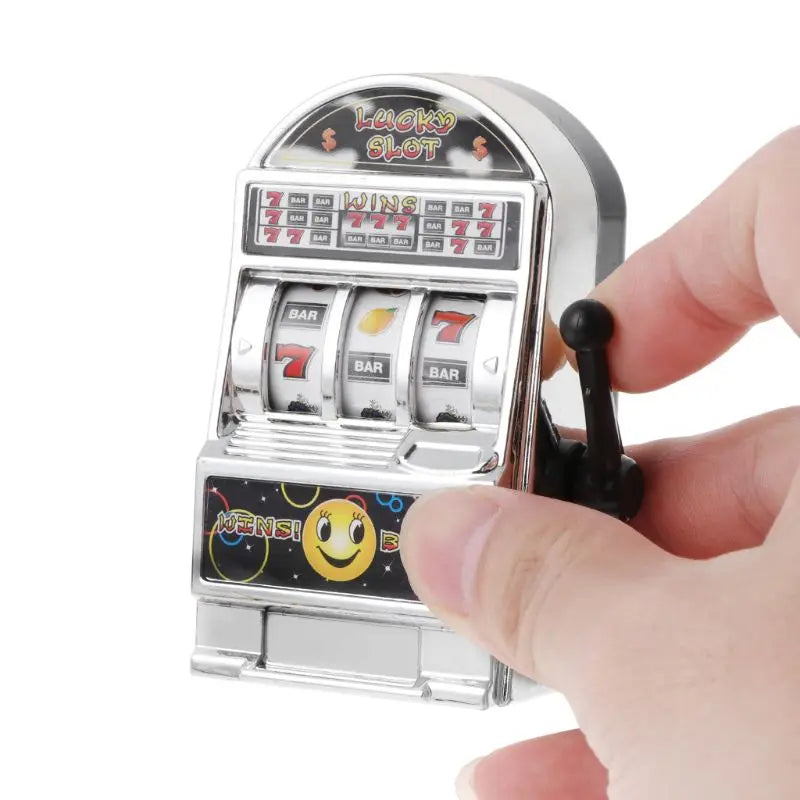 Cross Border Children Handheld Lottery Machine Toy Learning You Winning Game Machine Rocking Music