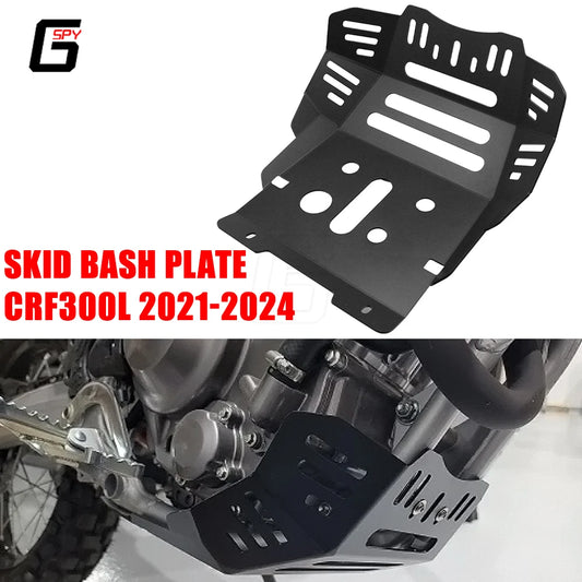 CRF 300L 2024 Under Engine Protection Cover For HONDA CRF300L 2021-2022 Motorcycle Accessories Skid Plate Bash Frame Guard 2023