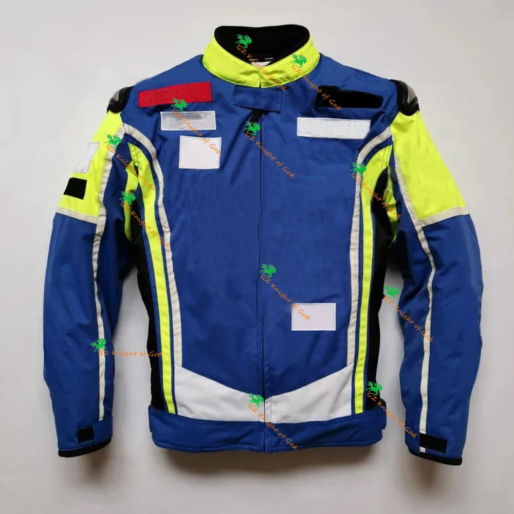 Motorcycle Racing Jackets Motocross MTB BMX Cycling Jacket with 6pcs EVA Protectors winter summer MOTO Oxford textile jacket