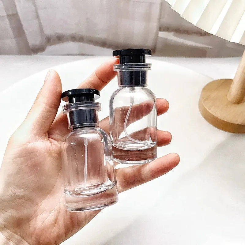 5PCS 30ml Perfume Bottle Spray High-end Glass Portable Travel High-end Perfume Bottle Empty Containers
