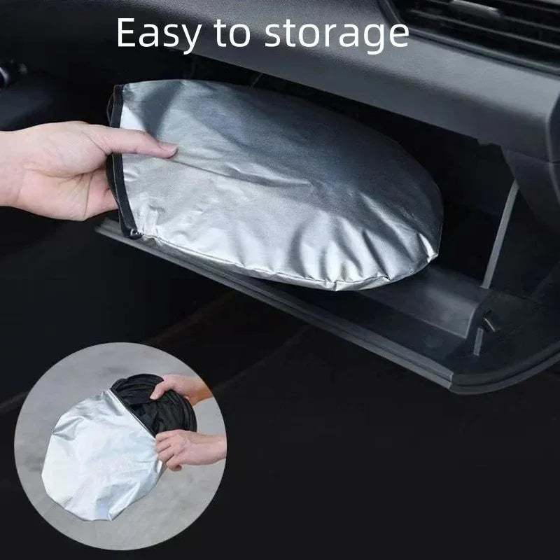For Mercedes Benz C Class W202 S202 C200 1993-2000 Car Window Sunshade Cover Sun Shade Windshield Visor Protector Windscreen