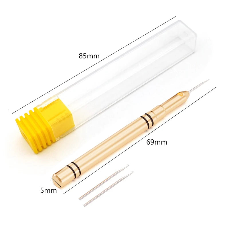 Watch Repair Crown Gasket Remover Tool O-Ring Watch Crown Seals Gaskets Taking Out Tools + Replacement Needles