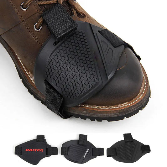 Motorcycle Shift Pad Rubber Boot Protective Cover Adjustable Shifter Shield Anti Slip Pad Shoe Cover Motorcycle Shoe Protection