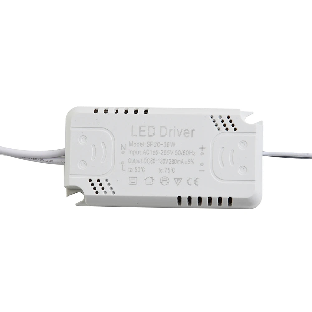 LED Driver Adapter 240-300mA 8-24W 24-40W 40-60W 60-80W AC165-265V Lighting Transformer Panel For Led Lights