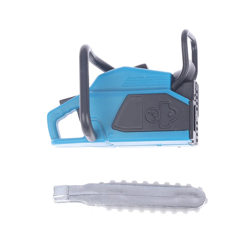 1Pc Dollhouse Chain Saw Lawn Mower Model Simulation Repair Tool Saw 1:12 Dolls Houses Miniature Furniture Accessories