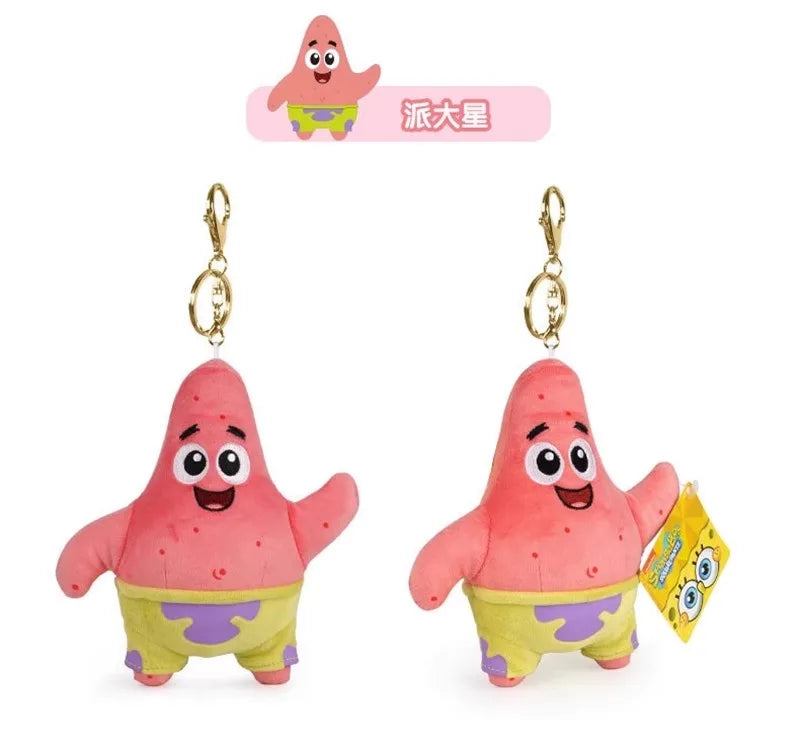 Anime Spongebob Squarepants Patrick Star Squidward Eugene H. Krabs Gary Kawaii Cartoon Stuffed Plush Toys Birthday Gift For Kids