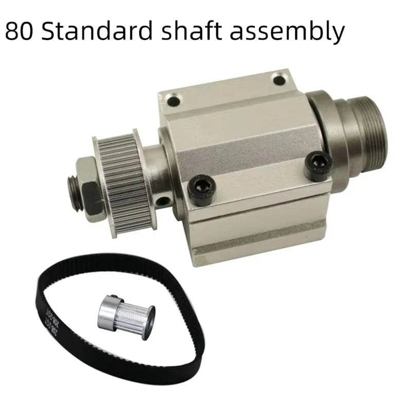 Spindle Assembly for Woodworking Mini Lathe Beads Locomotive Lathe 65 Small 50 Three-jaw Rotary Chuck 80 Four-jaw Chuck