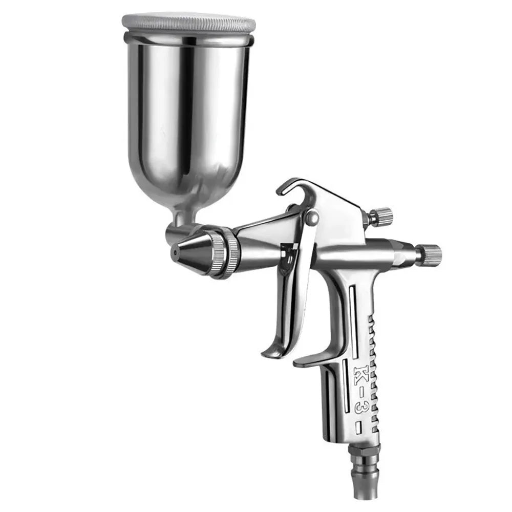 K-3/F2 125ml Paint Air Sprayer Gun 0.5mm Pneumatic Atomizer Nozzle Air Sprayer Atomizer Aerograph Leather Paint Repair Tool