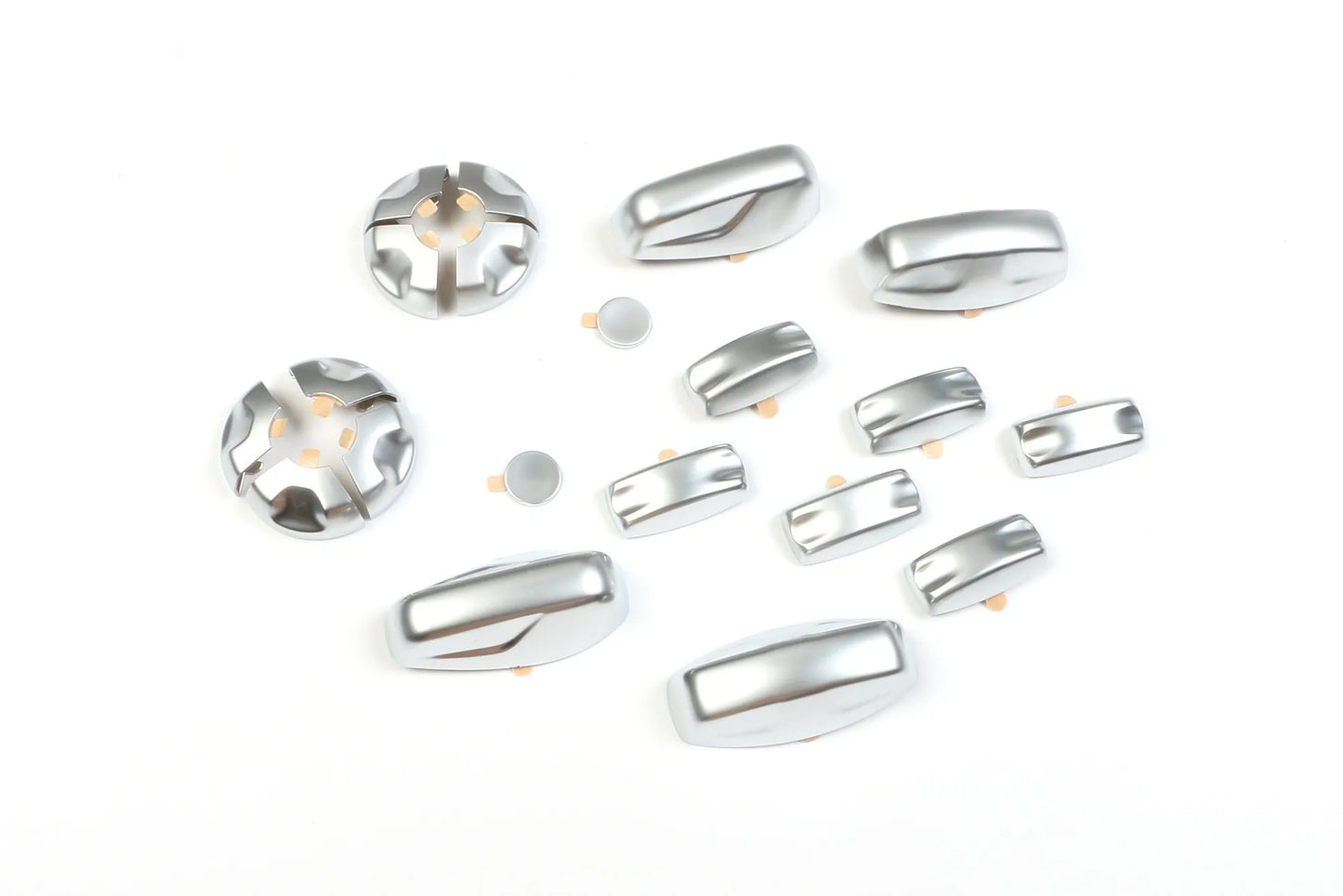 Car Interiors Parts Seat Adjustable Buttons Cover Stickers for Porsche Cayenne Paramera 911 2022 2023 Taycan 2019 2020 2021 2022