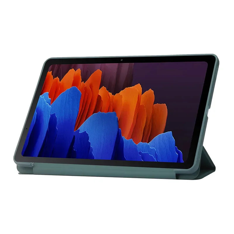 For Samsung Tab A11 Case 8.7 inch Trifold PU Leaher Soft Back Stand Tablet Coque For Galaxy Tab A11 Case 8.7" 2025 SM-X133 X135