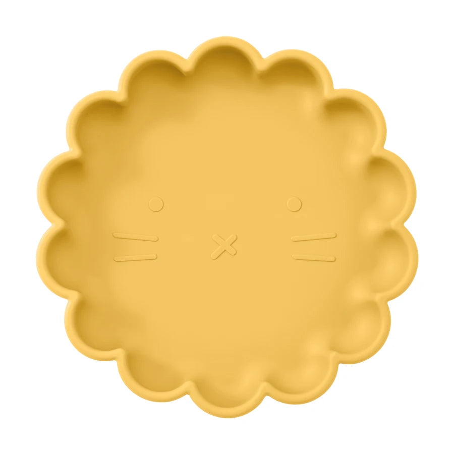 Mamaplan Silicone Baby Feeding Plate Kids Dining Plate Cartoon Dishes Waterproof Washable Toddler Feed Suction Plate Baby Stuff