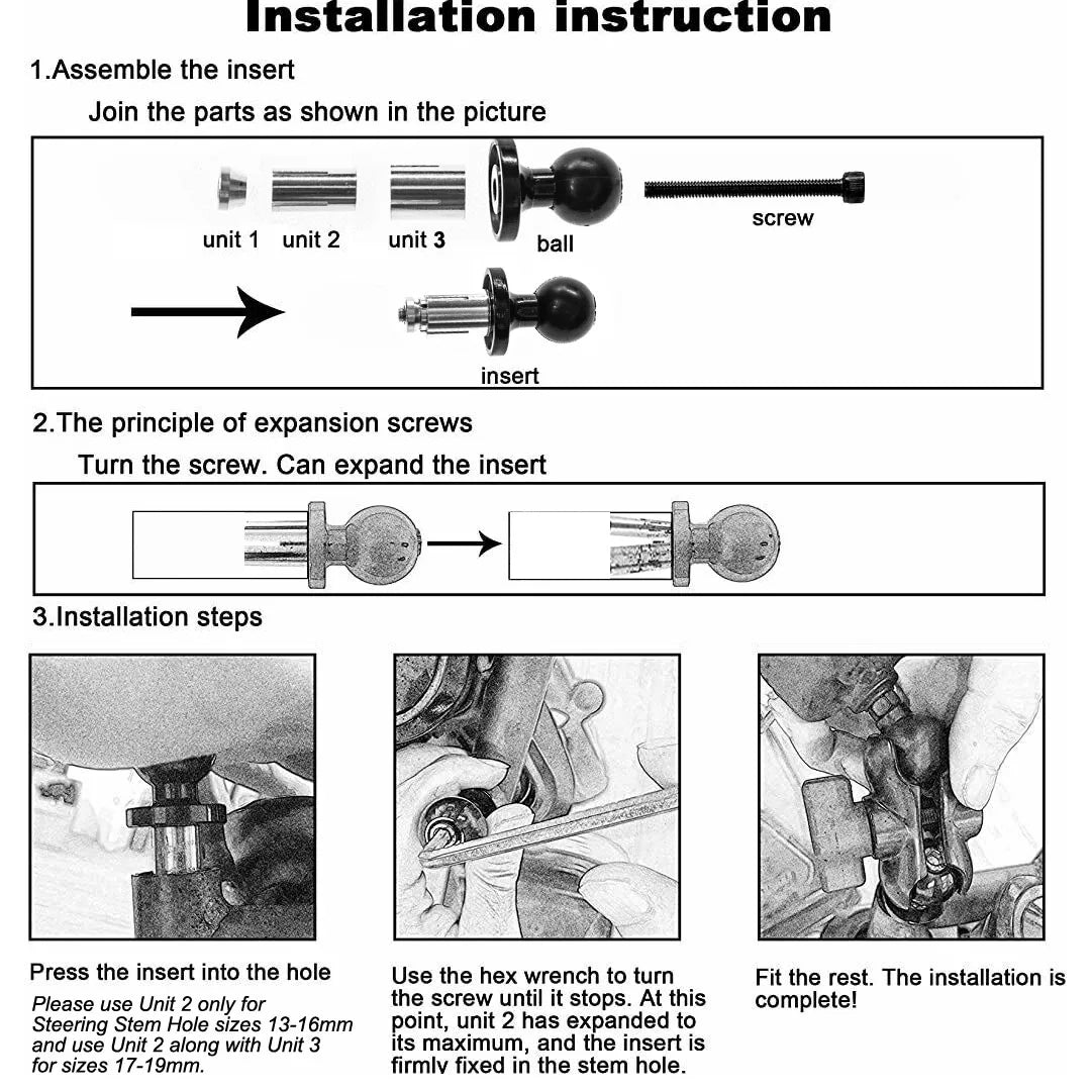 GPS / Mobile Phone Holder Mount Bracket Triple Tree Stem Yoke For SUZUKI HAYABUSA GSXR 600 750 1000 250 S1000RR
