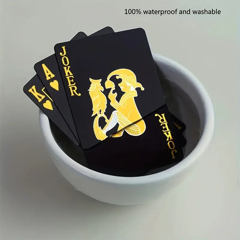 Waterproof Playing Cards, Plastic Playing Cards, Deck Of Cards, Gift Poker Cards Christmas, Halloween, Thanksgiving Gift, Gaming