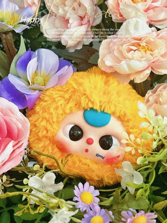 Baby Three Cute Fruit Plush Series Mystery Box Toy Doll Baby Three Guess Bag Stuffed Doll Blind Box Girls Cute Birthday Gifts