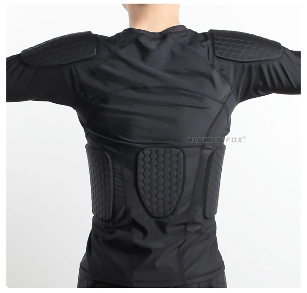 Motorcycle Full Body Armor Jacket Protective Moto Underwear Anti-collision Motorbike Riding Clothes Honeycomb Pad Motocross Tops