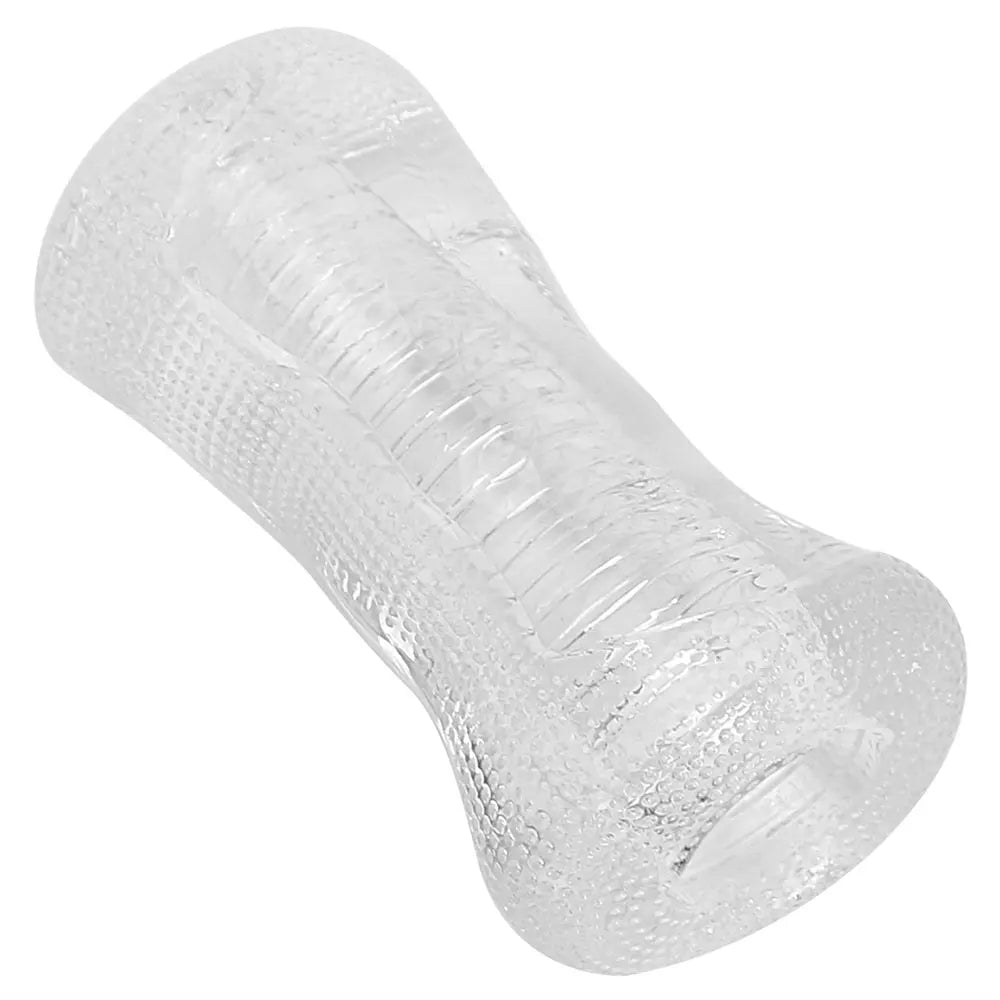 13cm Male Masturbator Transparent Jelly Artificial Vaginal Real Pussy for Men Penis Exerciser Cock Enlarger Suck Sex Toys Erotic