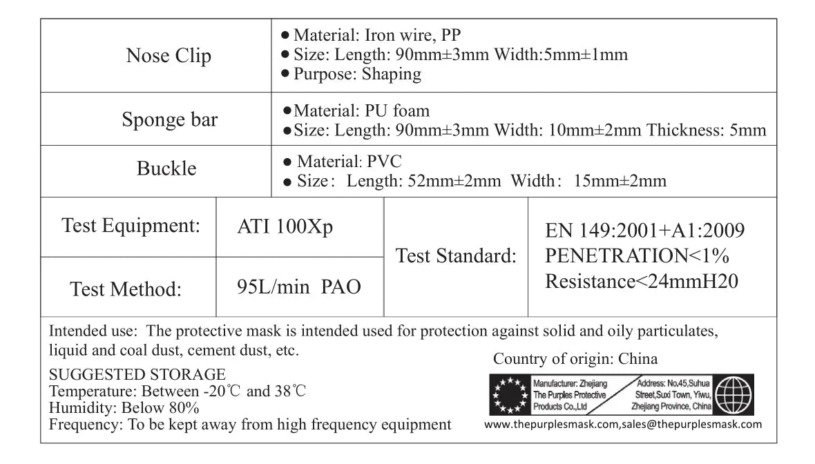 FFP3 CE Masks Safety Dust Respirator Adults 5 Layers Filter Face Mask Mouth Mask FFP2 KN95 Protective Mascarillas