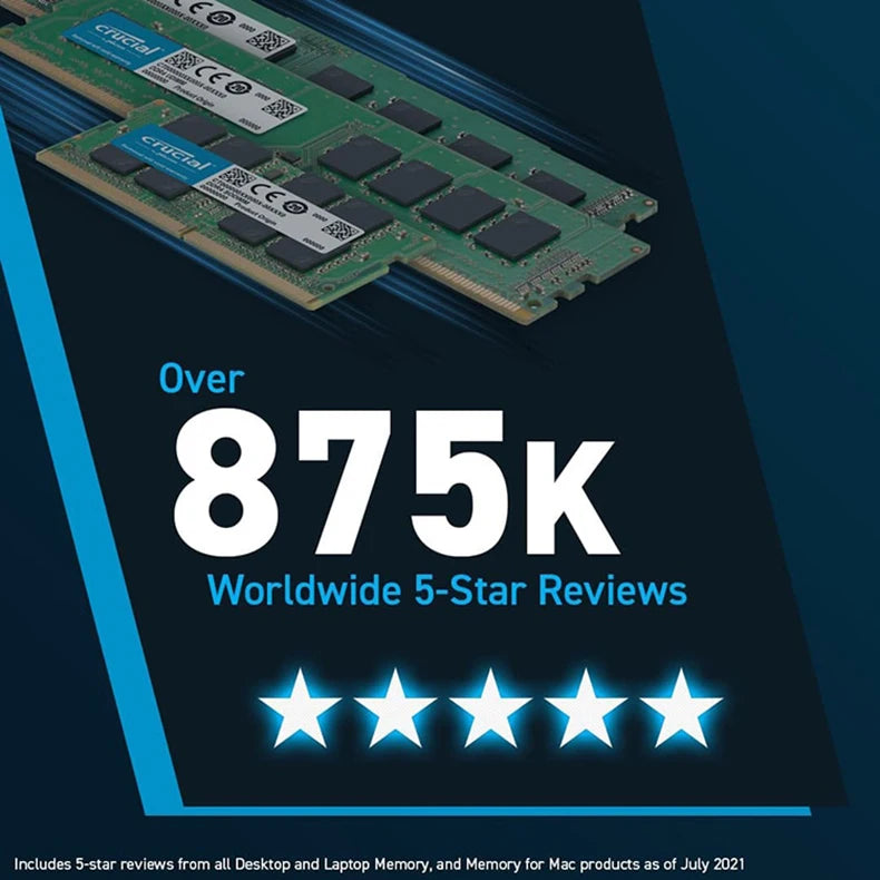 Crucial Laptop Memory DDR5 4800 5600 MT/s MHz 8GB 16GB 32GB RAM 262pin SO-DIMM Memory for LEGION Laptop Notebook Ultrabook